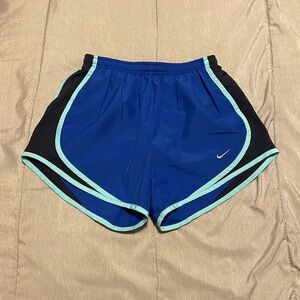 Blue Nike Dri-Fit shorts